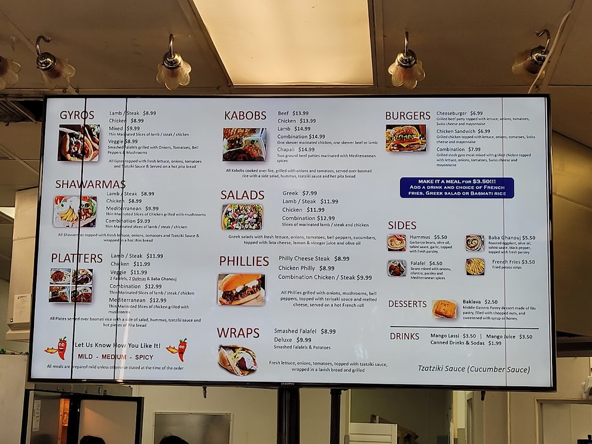 Salsal Kabob & Gyro Grill Menu - Image 4